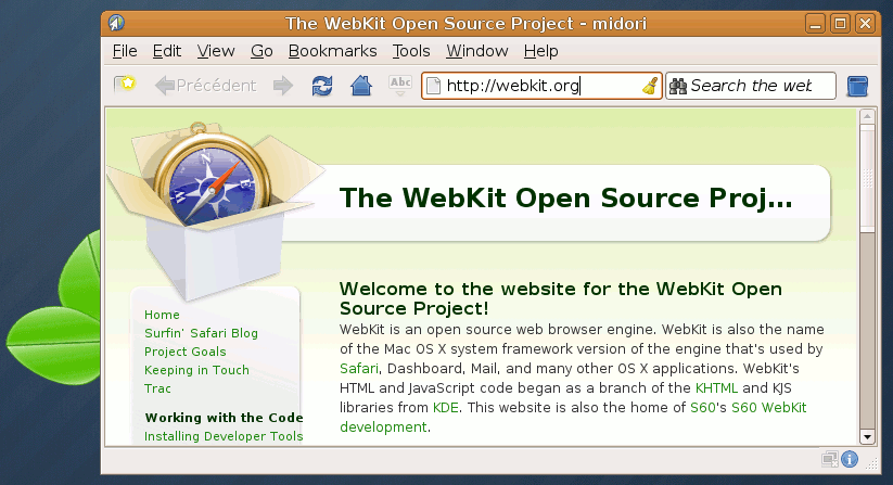 midori webkit