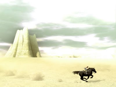 shadow of the colossus horse ride